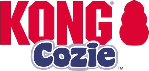 Cozie KONG Marvin Moose - Cute Dog Plush Toy for Indoor Play - Soft Chew Toy & Snuggle Buddy - with Squeaker, Durable