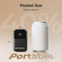 Rechargeable Hand Warmers 6400mAh with Temp & Battery Display, Pocket Electric Heater Gift for Men & Women, Travel Use