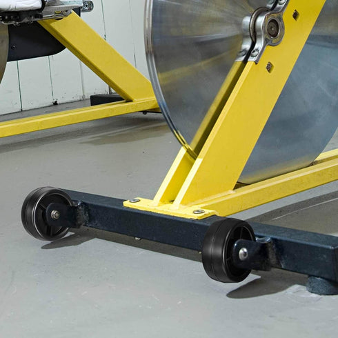 DECHOUS Heavy Duty Plastic Roller Wheel Replacement for Fitness Equipment Smooth Workout Plastic Casters for Treadmill
