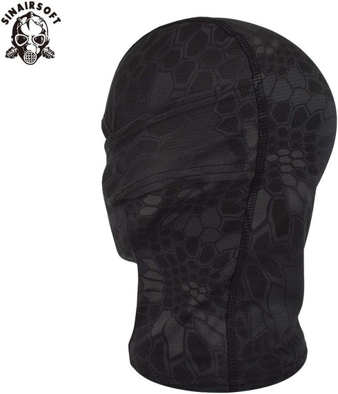 SINAIRSOFT Tactical Airsoft Full Face Mask Balaclava Hood Headwear for Motorcycle Hunting