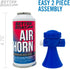 Large 3.5oz Marine Safety Air Horn, Very Loud Handheld Fog Horn for Boating and Walking Safety