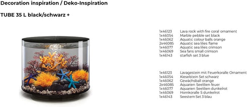 BiOrb 46085.0 Aquatic Sea Lily, Orange Aquariums