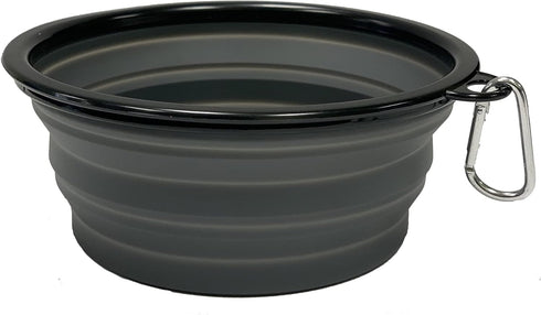 Muttluks, MuTTravel Collapsible Dog Bowl, Sturdy Collapsible Portable Light-Weight