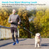 Hands Free Dog Running Leash with Zipper Pouch - Dual Handle, Elastic Bungees for Medium and Large Dogs