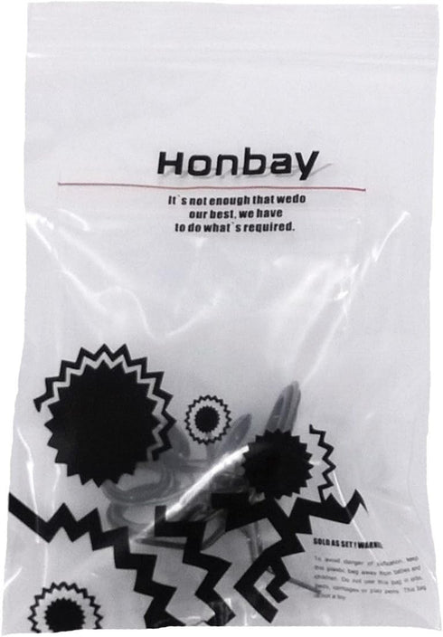 Honbay 7pcs Set Mixed Sizes Fishing Rod Eyes Guides Line Rings Repair Kit