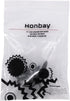 Honbay 7pcs Set Mixed Sizes Fishing Rod Eyes Guides Line Rings Repair Kit