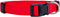 Native Pup Basic Nylon Dog Collar - Adjustable for Small, Medium, Large Pets, Cute Colors for Male, Female (Large, Red)