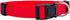 Native Pup Basic Nylon Dog Collar - Adjustable for Small, Medium, Large Pets, Cute Colors for Male, Female (Large, Red)