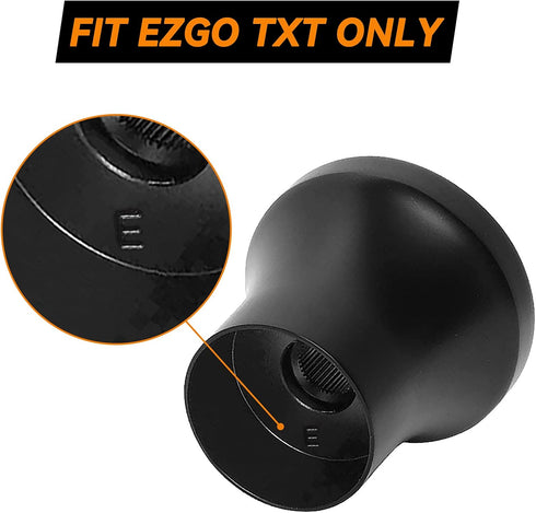 iLSKW Golf Cart Steering Wheel & Hub Adapter for EZGO TXT and RXV, Not Compatible with Other Models