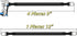 Golf Cart Battery Cables 4 Gauge with Heavy Duty Wire Lugs for 36v & 48v EZGO TXT (5-Piece Set)