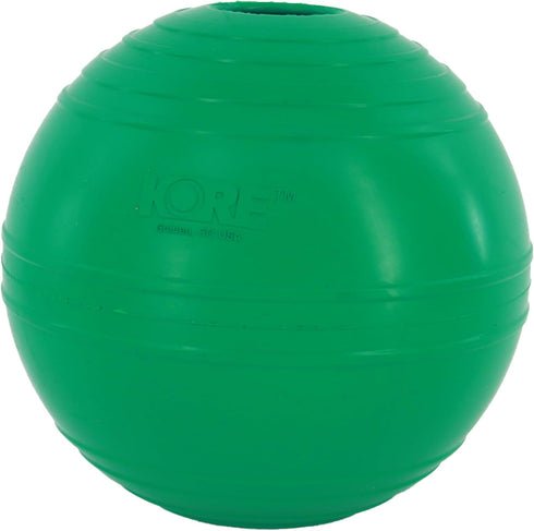 PetKORE : KoreFlex Ball - 4.75" Large, Green, Dog Toy, Shape Maintaining Rubber,
