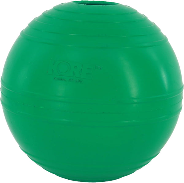 PetKORE : KoreFlex Ball - 4.75" Large, Green, Dog Toy, Shape Maintaining Rubber,