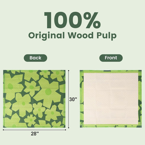 28" 30" (30 Count) Gardner Pet Disposable Puppy Pads XL, x Dog Pee Pads for Dogs, Super Absorbent & Leak-Proof Full