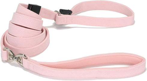 YUDOTE Slip Lead Dog Leash, Soft Corduroy 6 FT Training Leash for Medium Large Dogs, No Pull with Padded Handle - Light