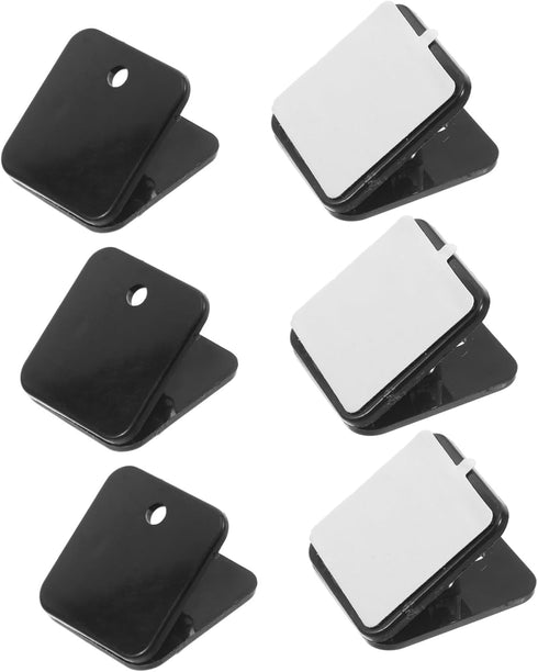 6pcs Clear Dog Pee Pad Holder Wall-Mounted Training Pad Clips for Indoor