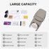Lexiyat 40 oz Water Bottle Bag Crossbody Bag Insulated Carrier Purse Holder for Walking Hiking with Adjustable Strap