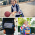 Reflector Pendant, 16pcs Waterproof Child Safety Reflector for School Bag, Wheelchair, Bicycle, Running