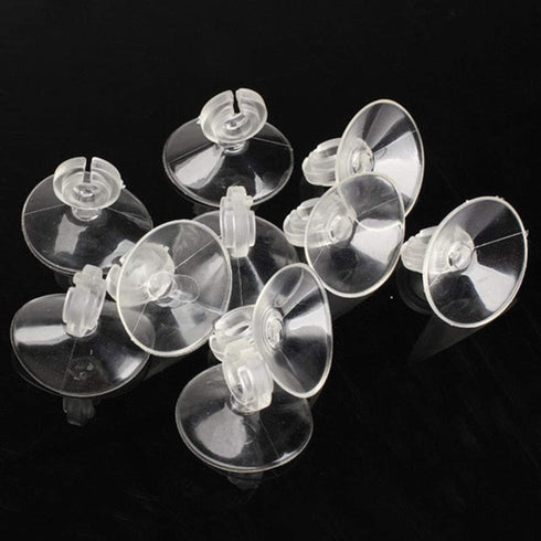 50Pcs Aquarium Fish Tank Suction Cups, Plastic Clips for Air Line Pump Tubing