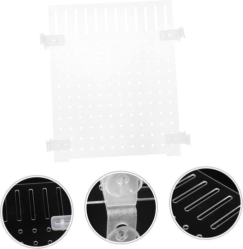 10 Gallon Fish Tank Board, Clear Aquarium Divider Panel, Betta Fish Tank Flapper Accessories, Acrylic Divider