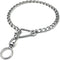 Dog Chain Collars, 304 Stainless Steel Chew Proof Necklace for Small Medium Large Dogs, Anti Winding Leash Extension