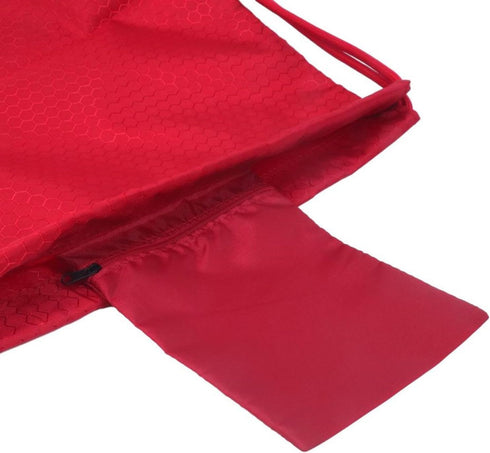 Soccer Bag, Foldable Basketball Football Volleyball Training Backpack for Outdoor Sports Equipment (Red)