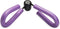 Gaiam Thigh Toner, Versatile Workout Equipment for Toning Hips, Thighs, and Glutes, Portable with Padded Handles