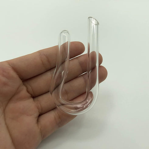 1PCS CO2 Drop Checker Water Shape Glass Hang On Monitor CO2 Indicator for Planted Aquarium Fish Tank