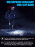 LED Headlamp Flashlight, 1000 Lumens 230° Broadbeam USB Rechargeable Head Lamp for Camping and Hiking
