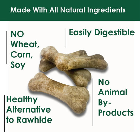 Bonies Natural Breath and Dental Formula, Small-Sized Single Bone - 1 Bone, Chicken Flavor, Low Calories