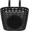 Kids Bike Basket with Adjustable Straps, Handlebar Bicycle Basket for Children Bike Accessories (Black)