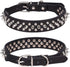 Spiked Dog Collar with Mushrooms Rivet Spike, Anti-Bite Studded PU Leather for XXS XS Small Medium Large Dogs