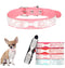Small Dog Collar, Diamond Bling Rhinestone Bowtie for Girl Puppy Cat, Black XS