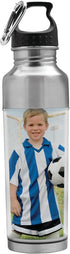 Thermo-Temp Stainless Steel Photo Water Bottle - Create Your Own Design