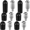 Hotop 12 Pcs Extra Contact Points for Dog Training Collars, Replacement Prongs with Conductive Rubber Caps