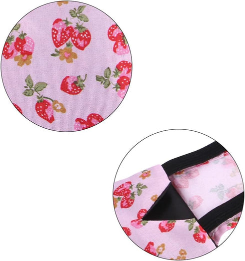 TUOTUOJIA Adjustable Chicken Diaper for Pet Duck for Washable Poultry Nappies Hens Clothes with Pretty Bow Reusable