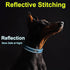 Fida Heavy Duty Dog Collar - Ultra Soft Neoprene Padded, Adjustable Reflective Nylon for Extra-Large Breeds (XL, Blue)