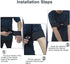 Scott Edward Pro Golf Swing Training Aid, Swing Correcting Arm Band for Golf Beginners, Man, Boy, Male