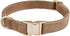 Soft Dog Collar with Metal Buckle, Adjustable Durable Comfort Cotton Corduroy for Large Medium Small Dogs, Velvet,
