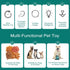 zaoalife Dog Treat Dispenser, Dog Treat Dispenser Toy, Interactive Dog Treat Dispenser Toy with Slow Feeding Enriching