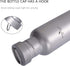 Outdoor 750ml Titanium Sports Bottle - Wide Mouth Flask Canteen for Camping Cycling Hiking Ti1507B
