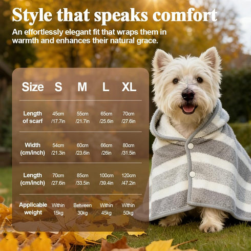 S(515 lb)) Dog Bathrobe, Microfiber Super Absorbent Pet Towel, Quick Drying Robe for Dogs Cats, Double Layer Hooded