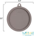 Messy Mutts Silicone Airtight Dog Bowl Lid | Spill-Resistant Seal for Dog Bowls | Compatible with Messy Mutts Stainless Steel Bowls (Sold Separately) | Freezer, Dishwasher Safe | Extra-Large (8.8”) by Messy Mutts