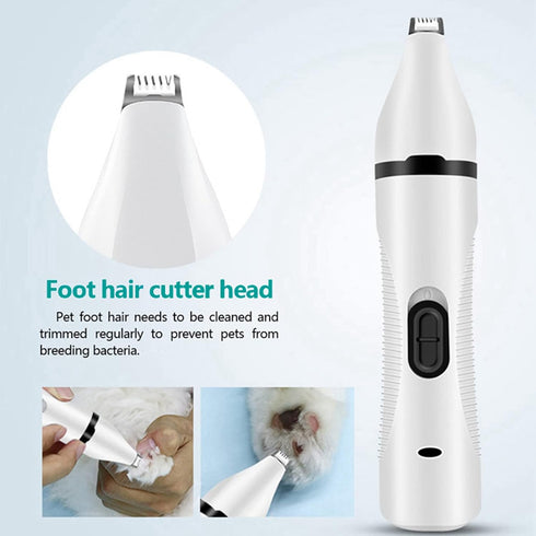 PJDDP 3 1 Trimmers, 3 in Dog Clippers & Nail Grinder,Dog Nail Dog Grooming Kit with Cutter Head,Electric Dog Shaver