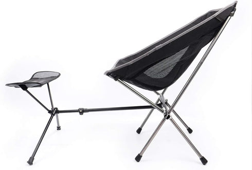 HI SUYI Backpacking,Durable 600D Portable Camping Chair Foot Rest Lightweight Heavy Duty Folding Outdoor Picnic Beach