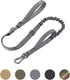 EXCELLENT ELITE SPANKER Tactical Dog Leash Heavy Duty 5-6FT Adjustable No Pull Bungee Leash with 2 Padded Control