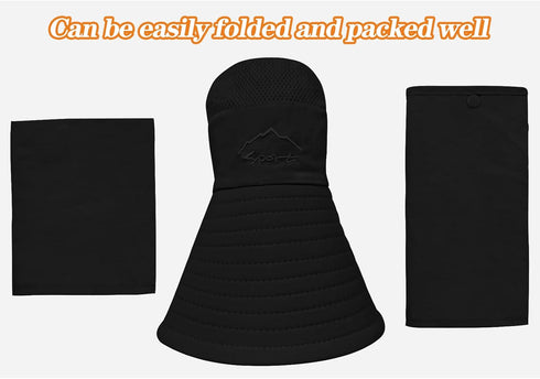 Sun Hats for Men and Women, Fishing Hat UPF 50+, Breathable Wide Brim Summer UV Protection