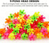 SWINGTEK 120 Pack Plastic Golf Tees, 100 pcs 3-1/4 Inch Unbreakable Long Tees and 20 Short Tees, Mixed Color