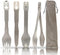 NACETURE Travel Silverware Set, Travel Fork Spoon Knife Set, Portable Utensils, 4-in-1