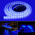 ROLiGHTiC Marine Submersible Boat LED Strip Lights, 12V 4FT IP68 Waterproof Underwater Led