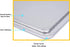 Rabbits Cooling Mat, Self Cooling Mat Pad for Hamster, Guinea Pig, Chinchilla, Bunny, Kitten, Cat, Rapid Cooling for